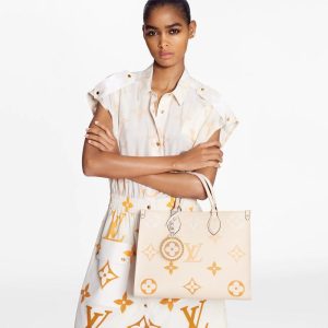 LOUIS VUITTON オンザゴー MM 長財布 2点セット お得 Ref:M45717+M69353