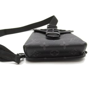 LOUIS VUITTON ソミュール スリング ウエスト バムバッグ M45912 モノグラム エクリプス キャンバス ブラック