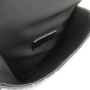LOUIS VUITTON ソミュール スリング ウエスト バムバッグ M45912 モノグラム エクリプス キャンバス ブラック