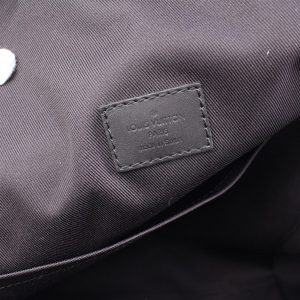 LV キャンパス バックパック ダミエ アンフィニ オニキス シルバー メンズ N40306