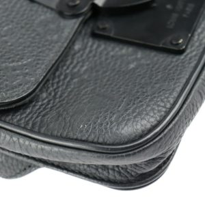 LOUIS VUITTON ルイヴィトン Sロック スリングバッグ モノグラム ウエスト M58487 トリヨンレザー ノワール ポーチ